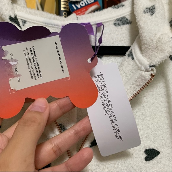 NWT Yitty Pet Me Heart Pocket Onesie Size XL - Picture 4 of 15